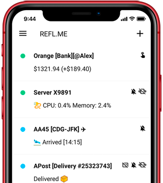 REFL.ME Screenshot, as seen on Official Website